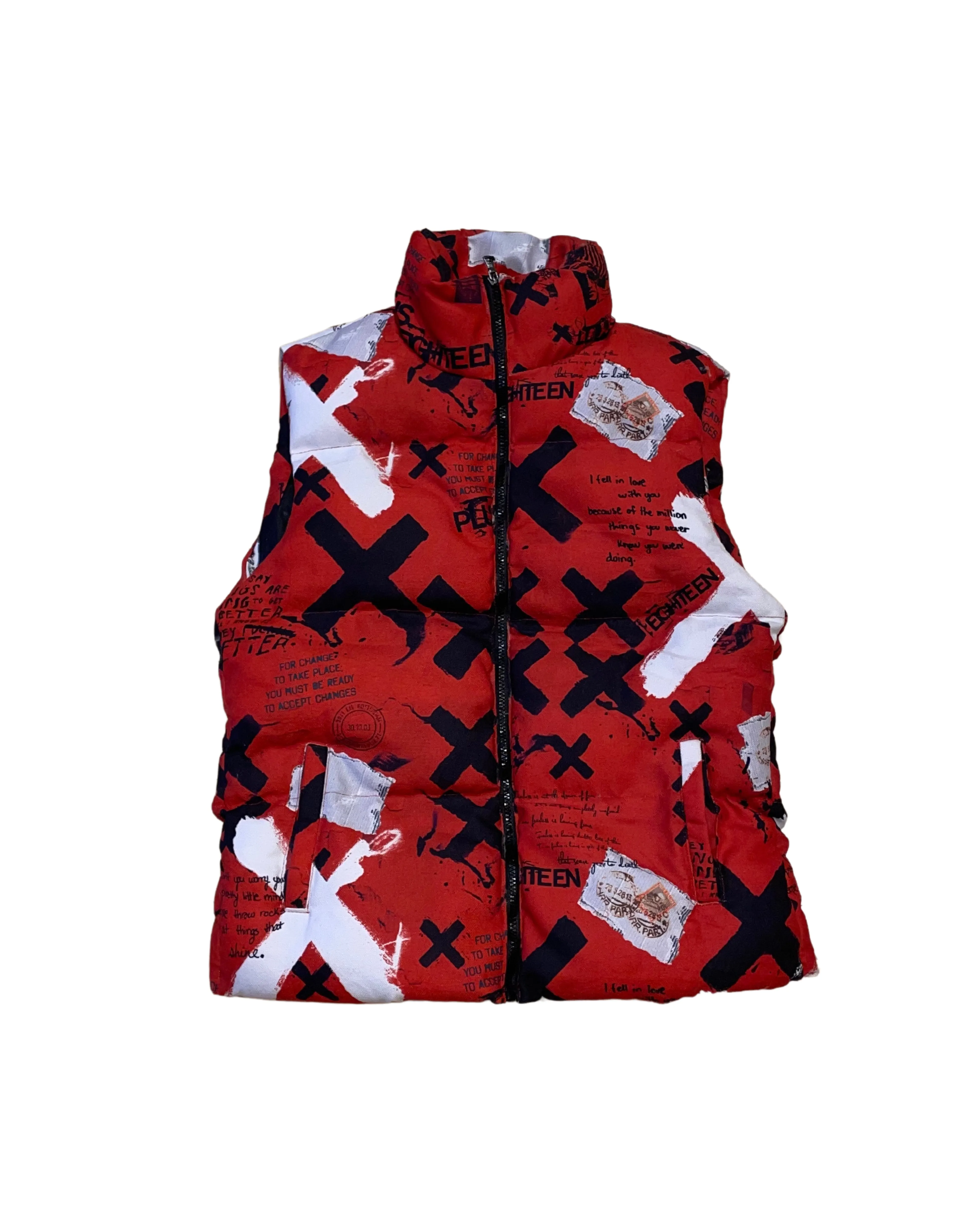 Accept Changes Puffer Vest