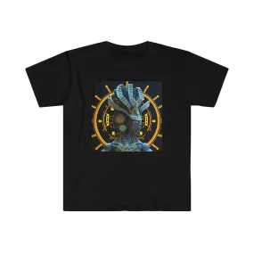 Ai Art T-Shirt - Men's and Women's Unisex - for Festival, Urban, & Street Wear - Chaos Existence Bot v2.1