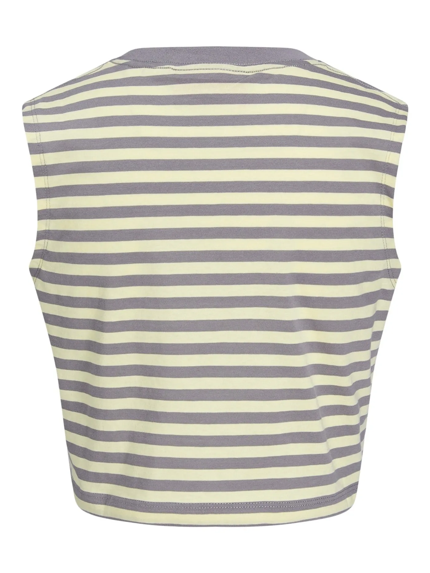 Alvira Crop Stripe T-Shirt