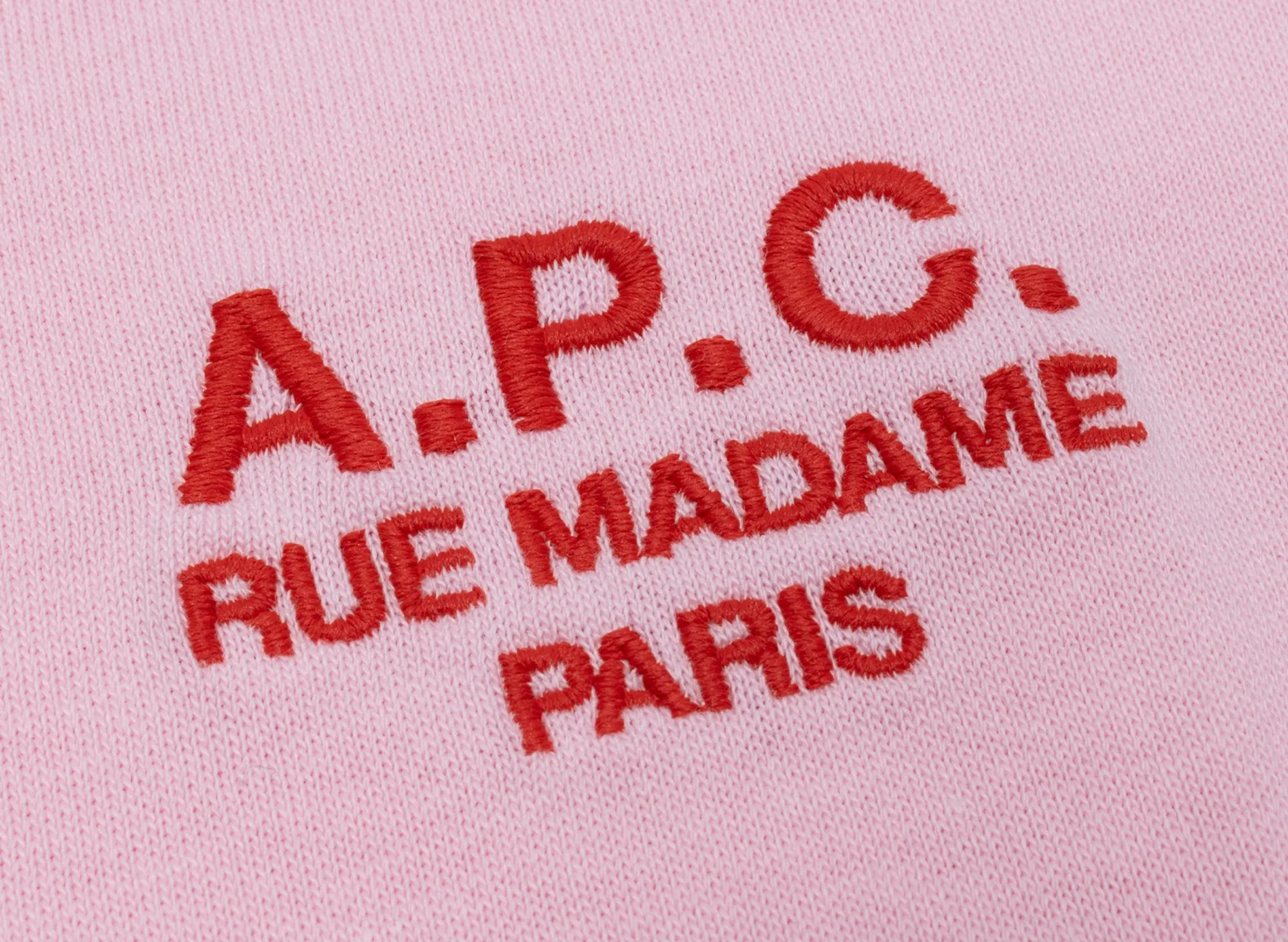 A.P.C. Raymond T-Shirt in Rose xld