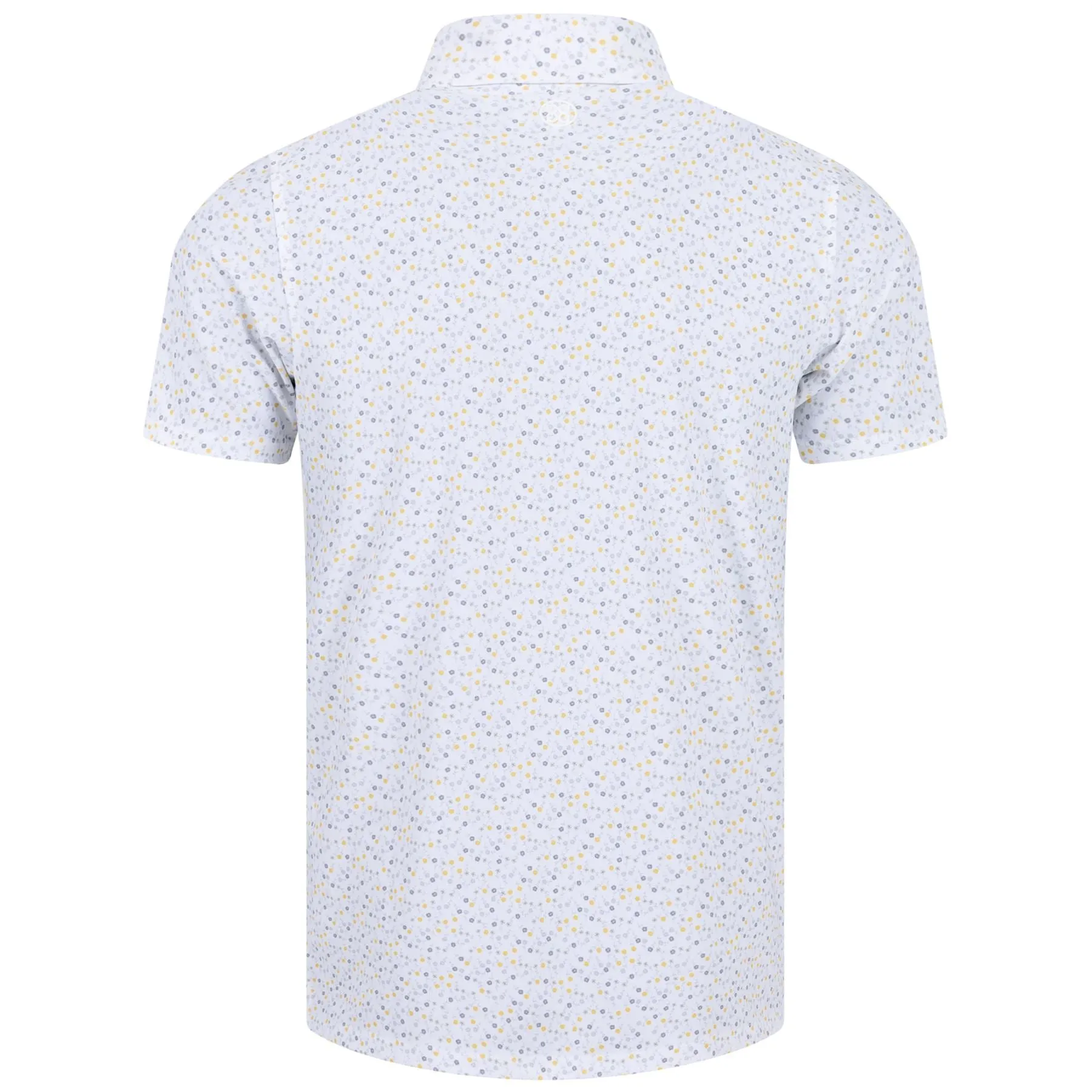 Aye Papi Printed Pique Polo Snow - SS23