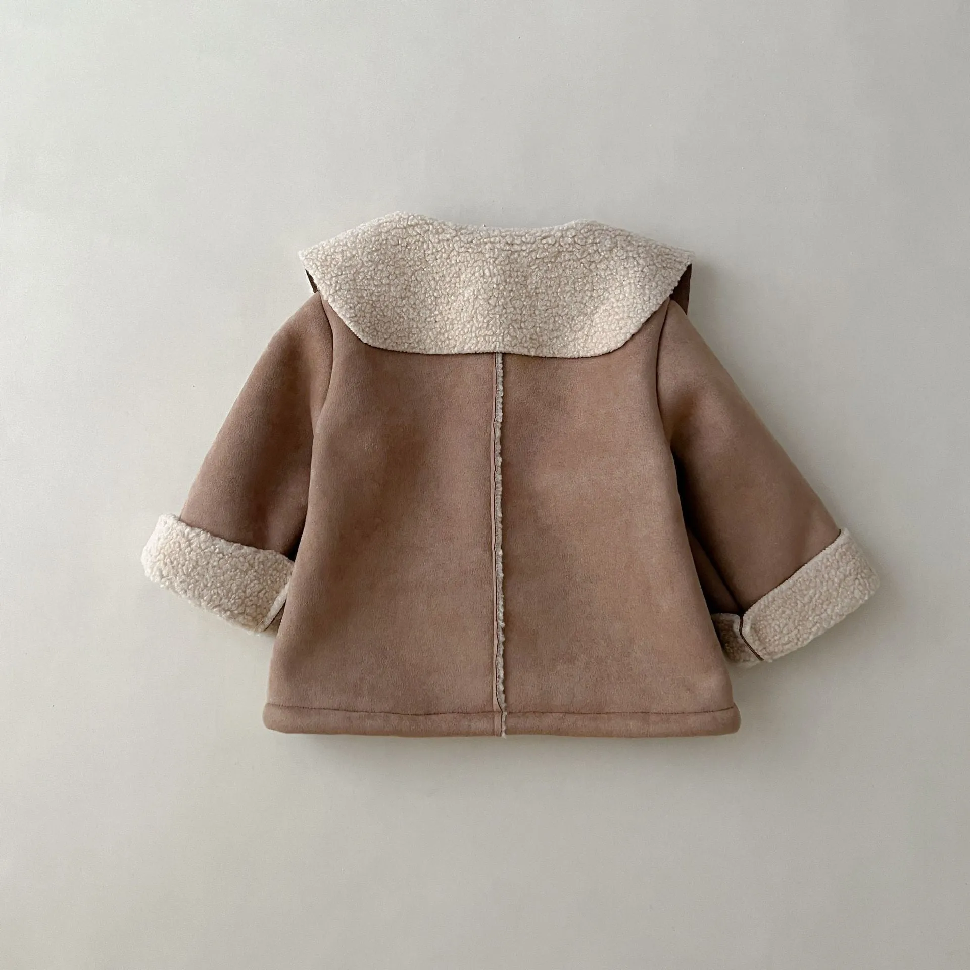 Baby Kid Girls Solid Color Jackets Outwears Wholesale 231130109