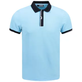 Bay Slim Fit Sport Pique Polo Baltic Sea Blue - SS24