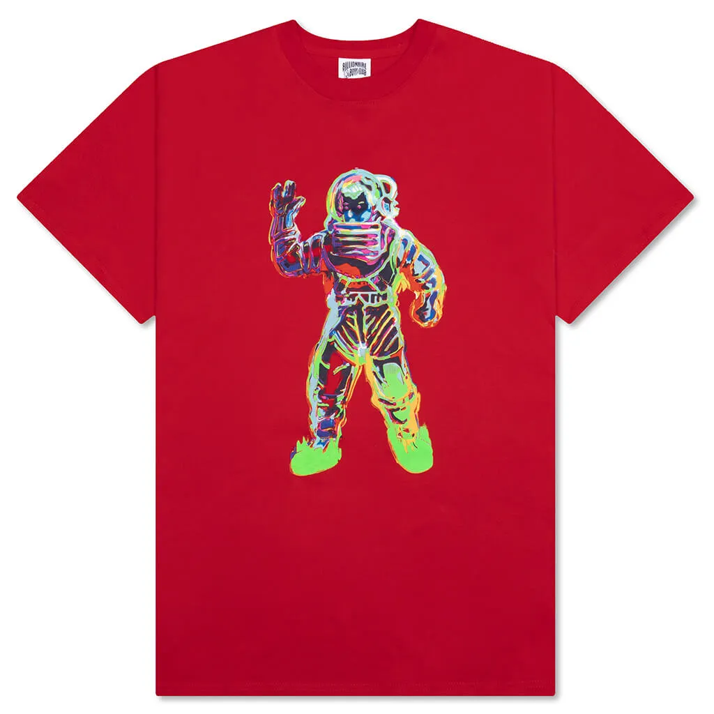 Billionaire Boys Club Clothing Men T-Shirt BB Astro Screen Printed Short Sleeve Crew Neck Tee