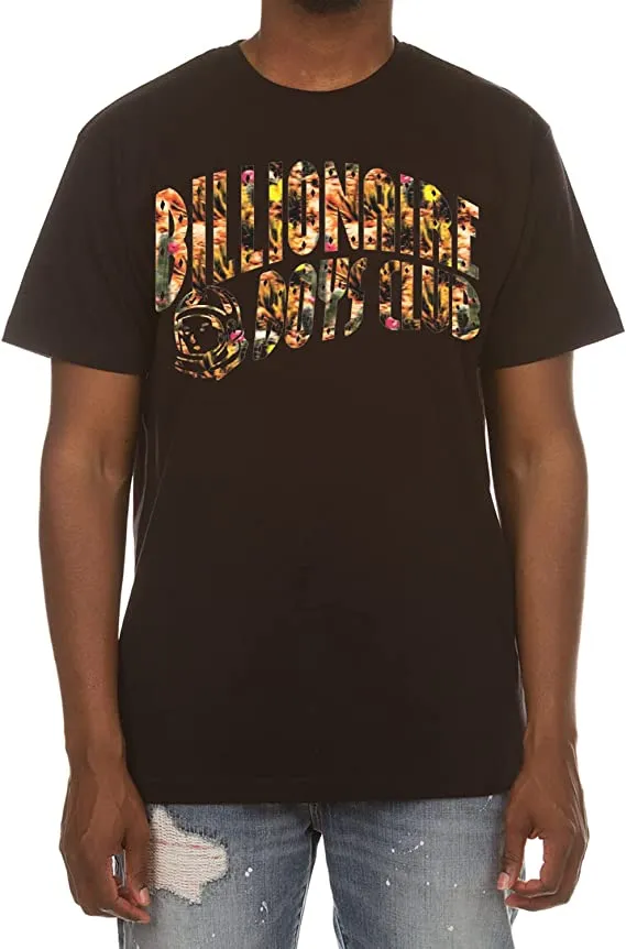 Billionaire Boys Club Men's BB Arch Safari Screen Printed  T-Shirt