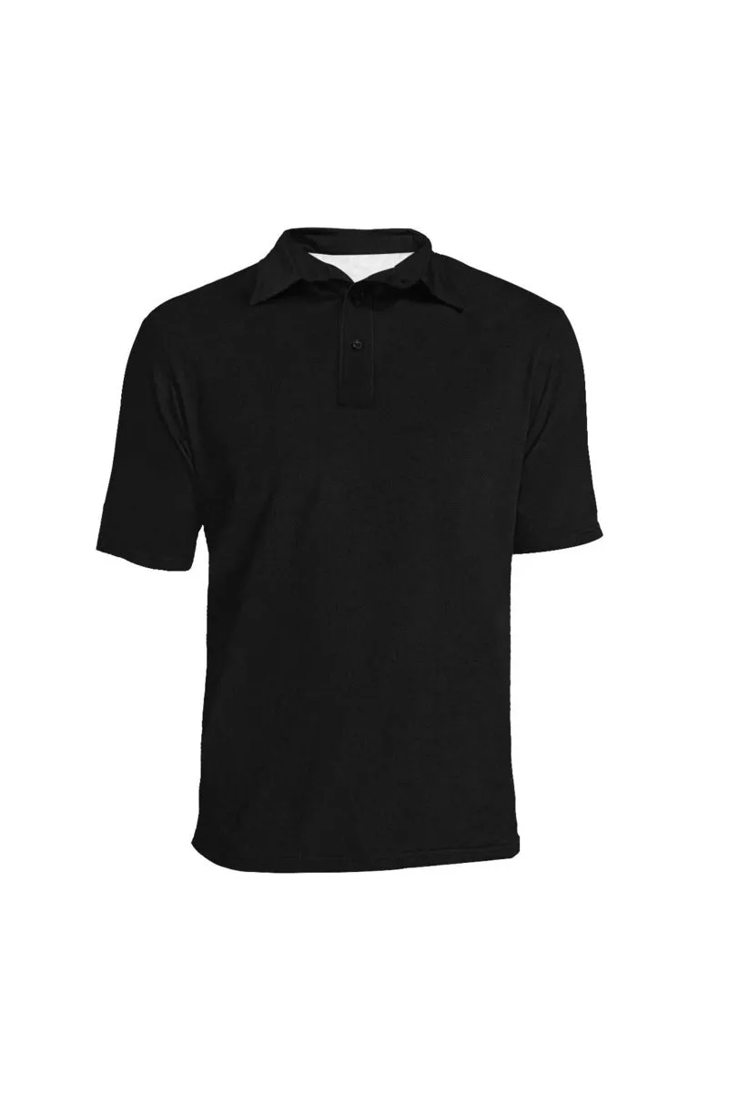 Black Men's Polo Shirt