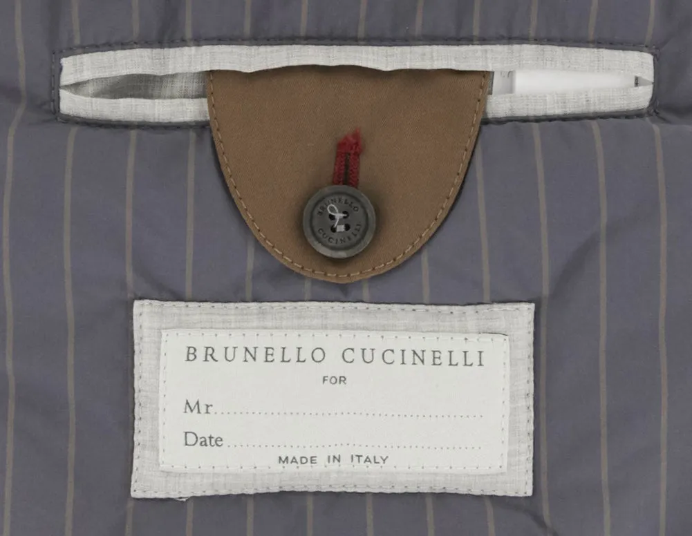 Brunello Cucinelli Brown Winter Jacket