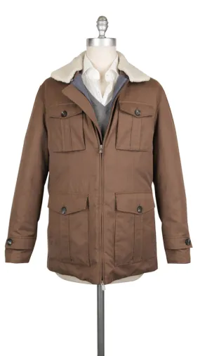 Brunello Cucinelli Brown Winter Jacket