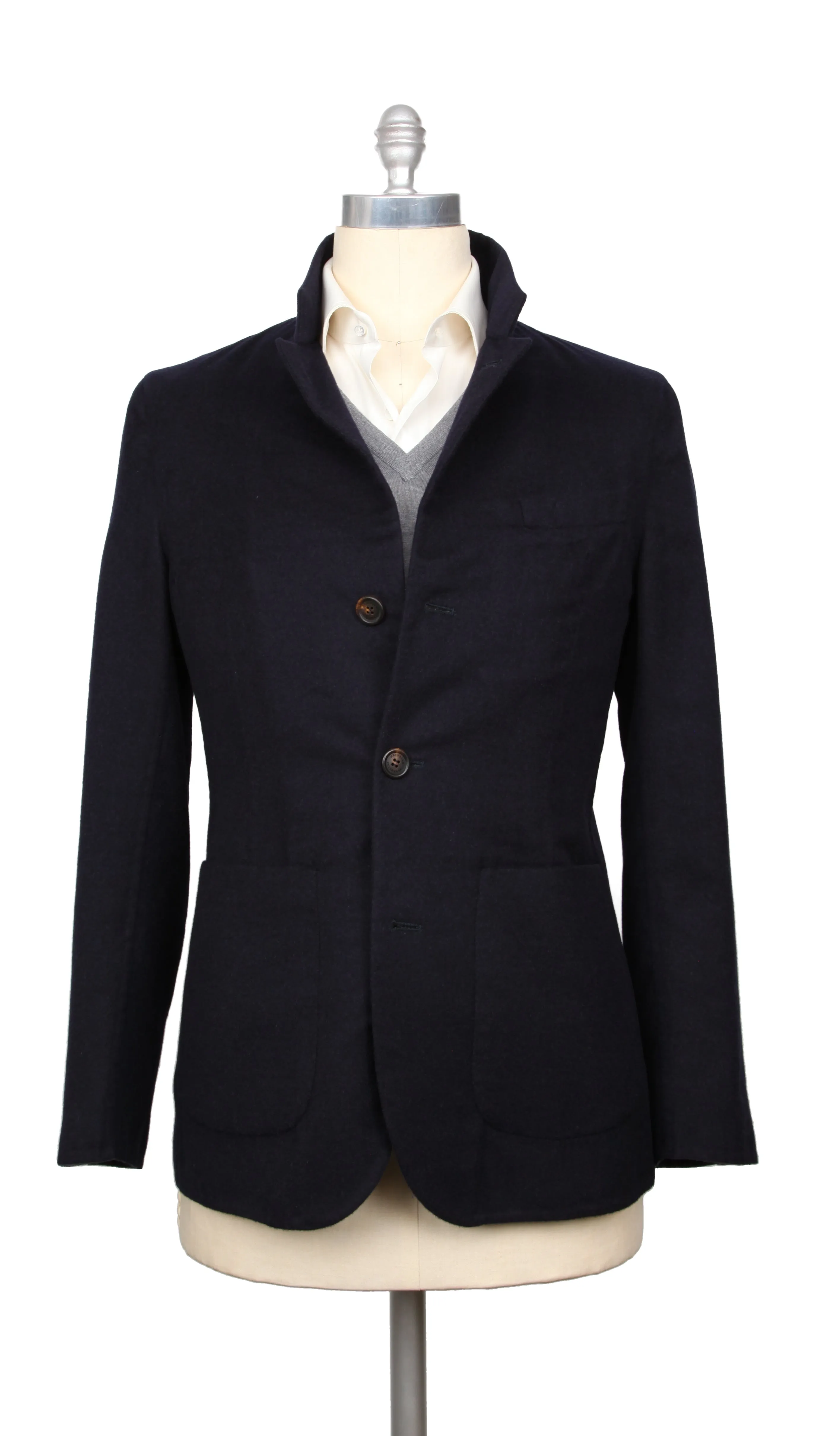 Brunello Cucinelli Midnight Navy Blue Jacket