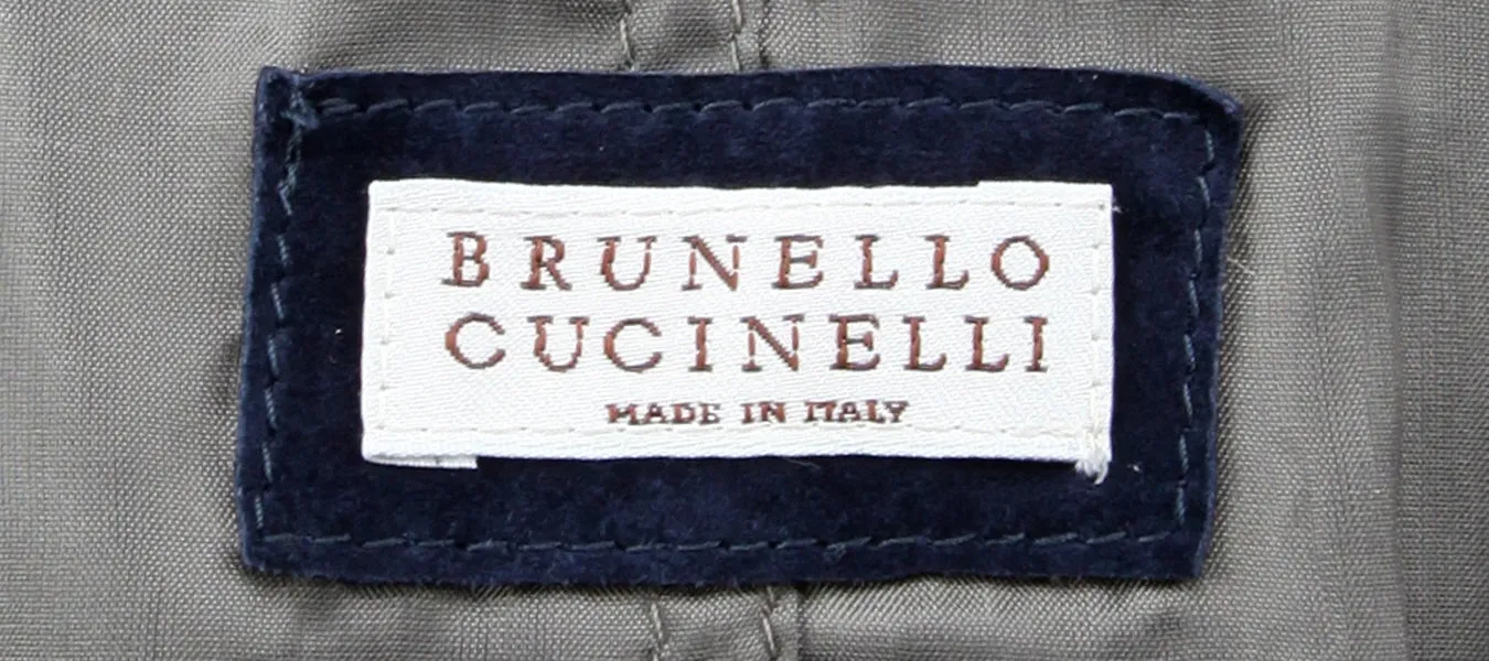 Brunello Cucinelli Navy Blue Jacket