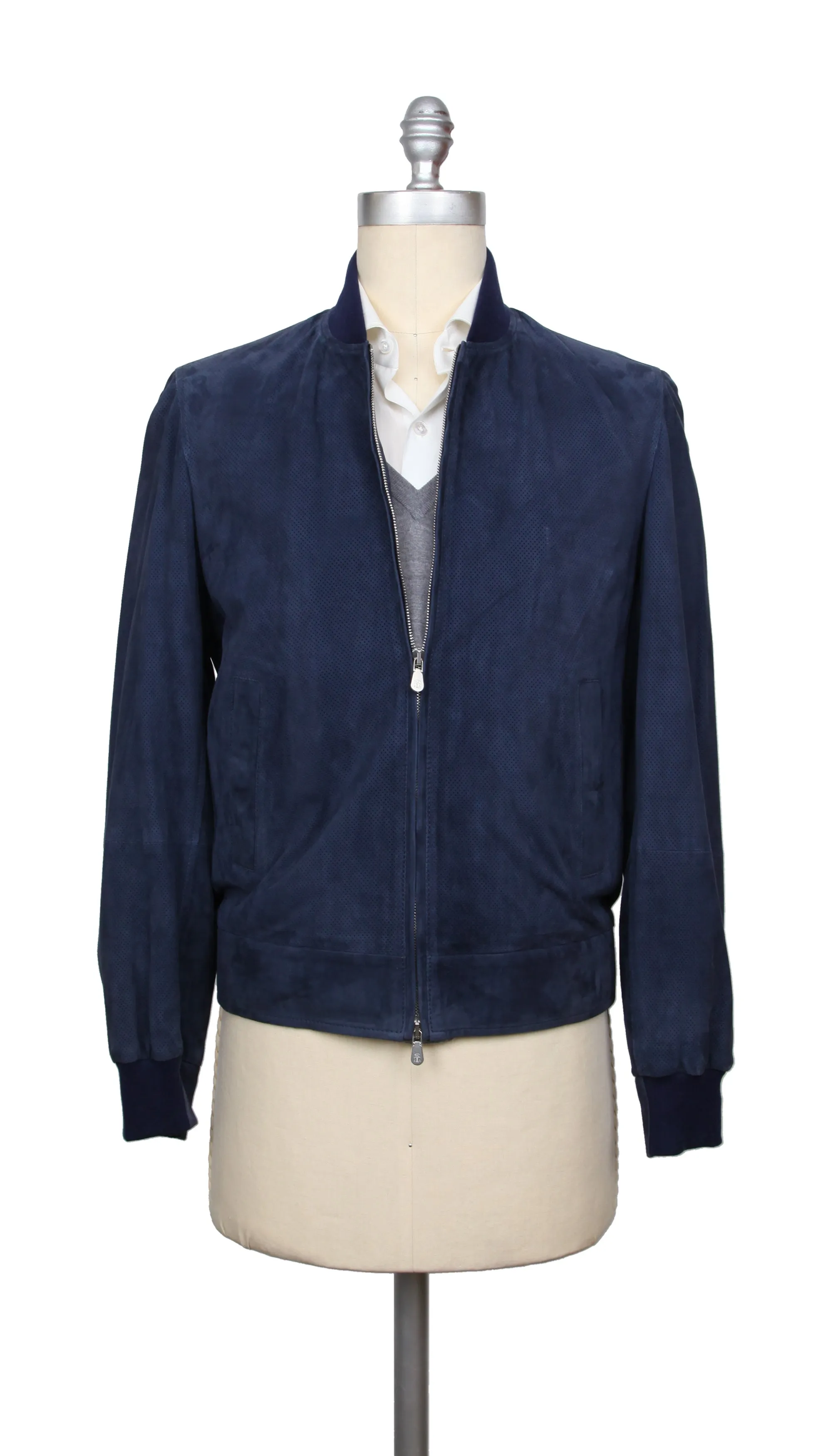 Brunello Cucinelli Navy Blue Jacket