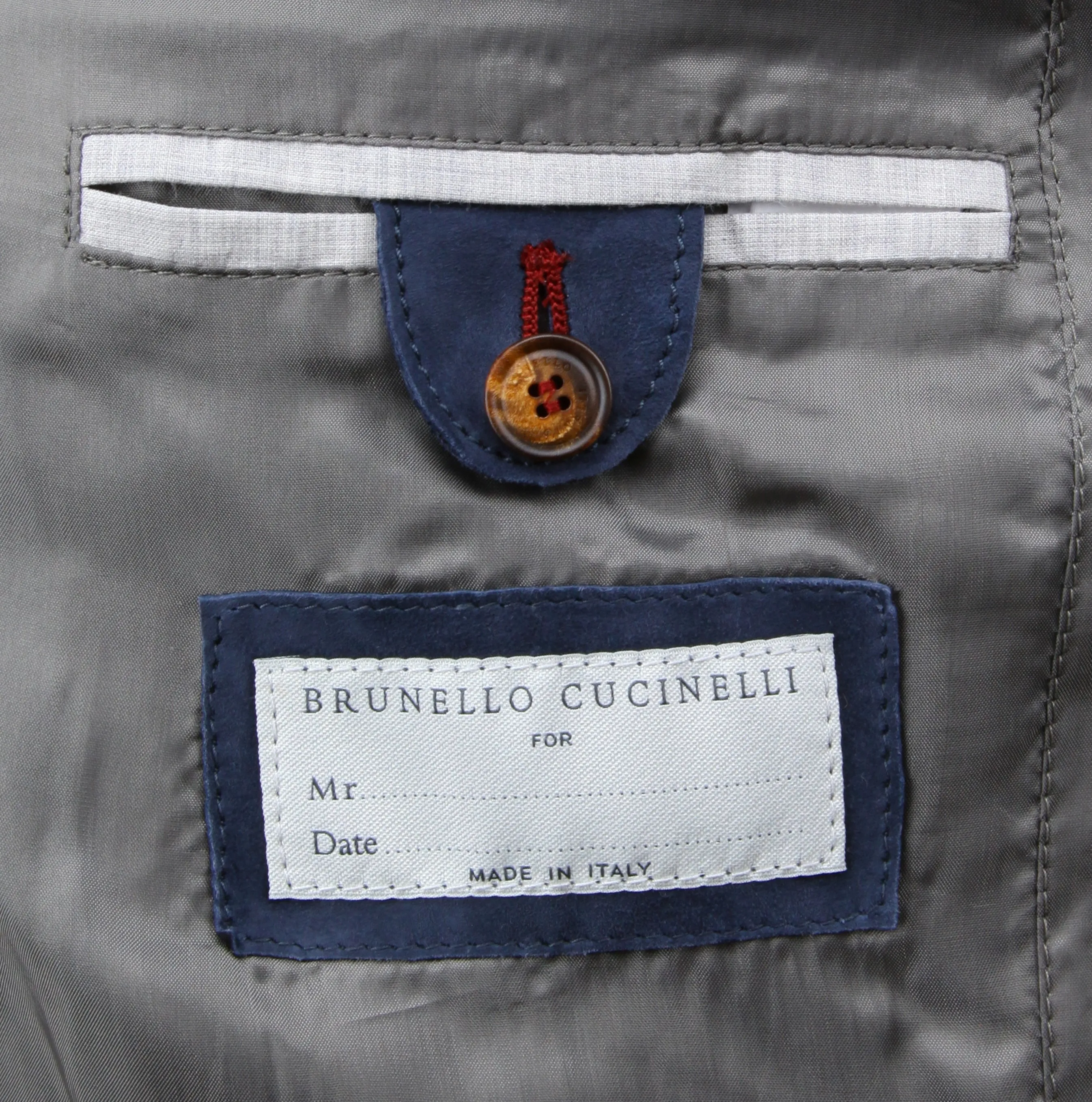 Brunello Cucinelli Navy Blue Jacket