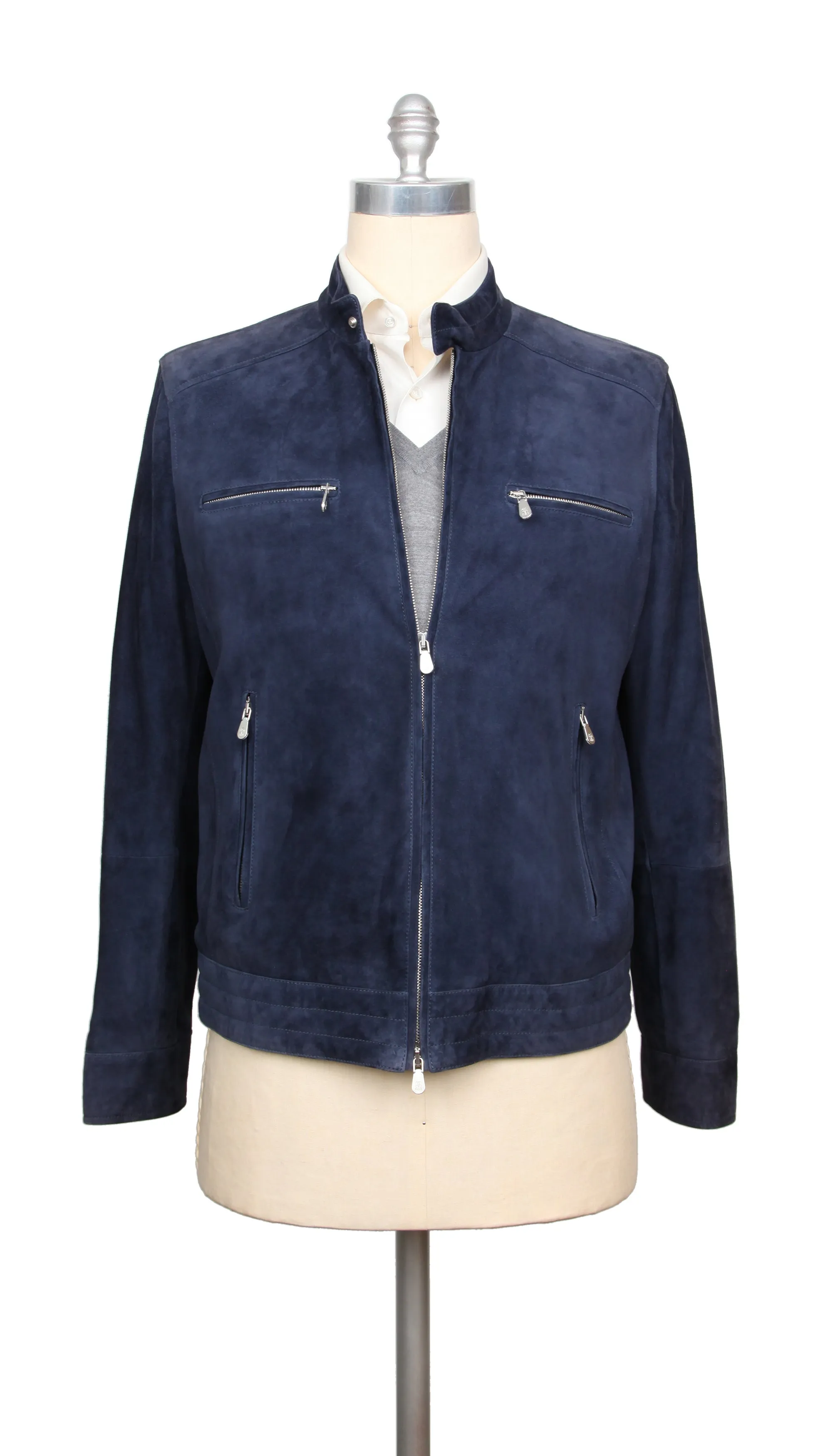 Brunello Cucinelli Navy Blue Jacket