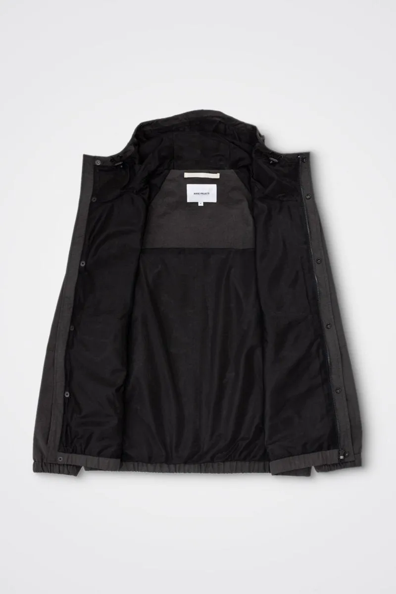 Norse Herluf Wave Windbreaker jacket Black