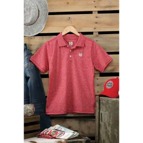 Cinch Boys' Heather Polo T-Shirt