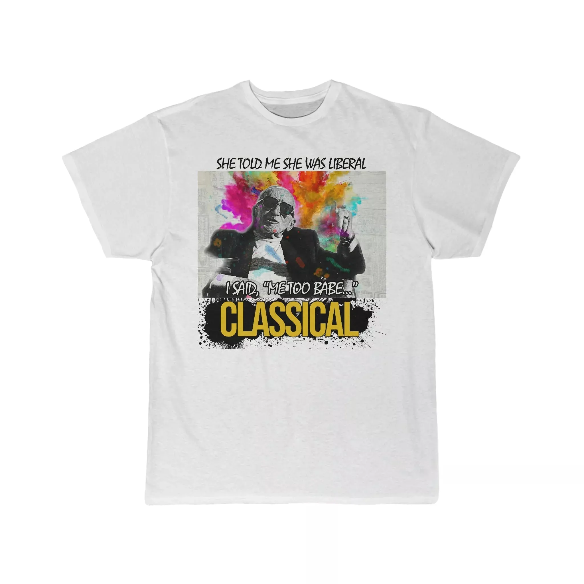 Classical Liberal Babe Men's Tee Shirt