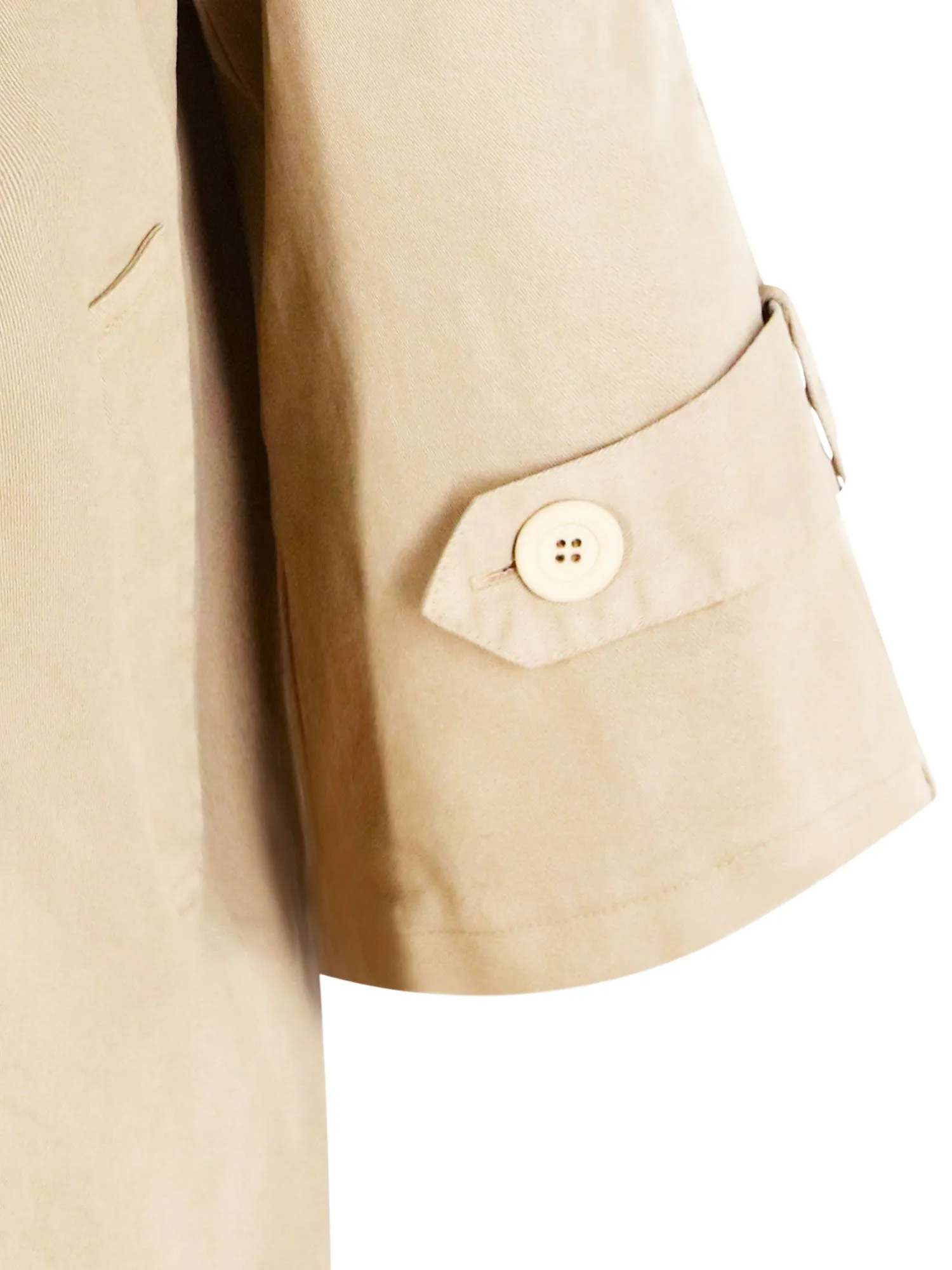 Cotton-Gaberdine Trench Coat