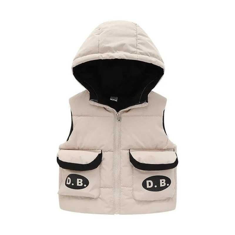 Down Cotton Vest Jacket