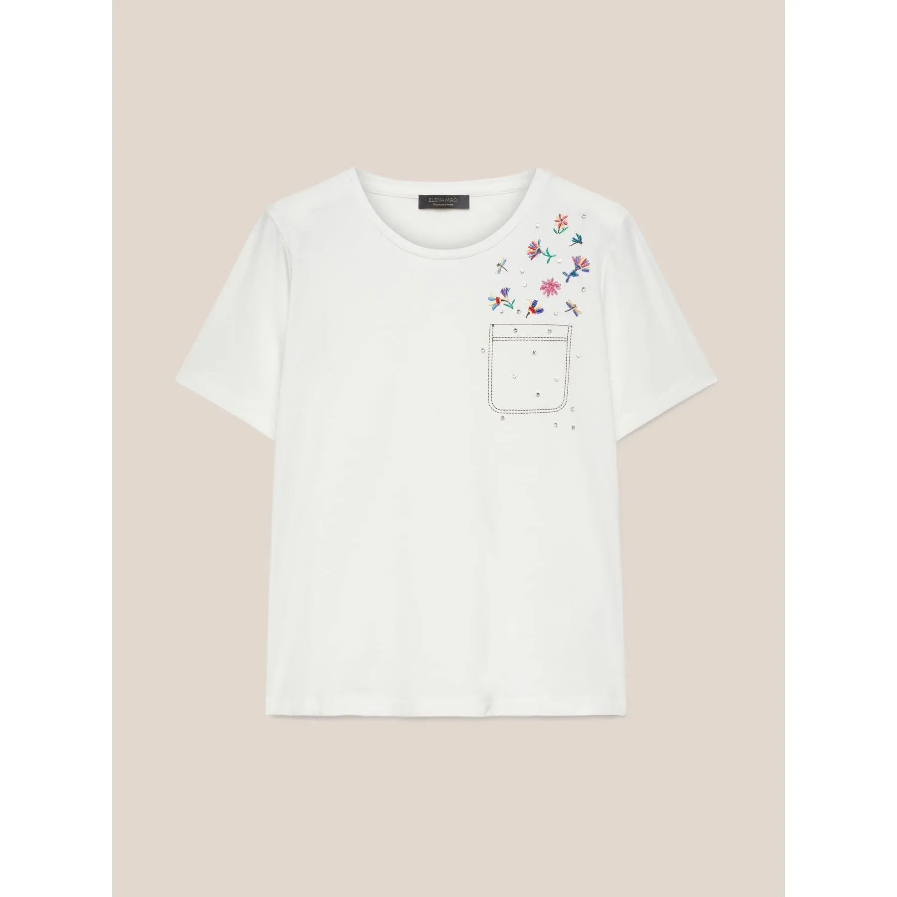 EMBROIDERED T-SHIRT