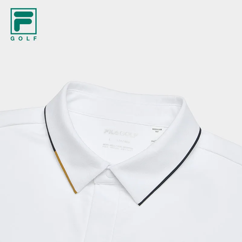 FILA CORE ATHLETICS GOLF Men Short Sleeve Polo (White)