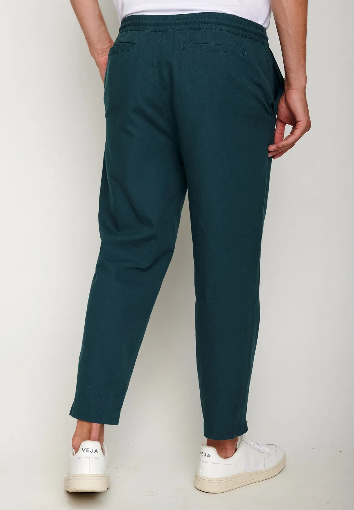 Greenbomb Men's Blue Stone Trust Trousers