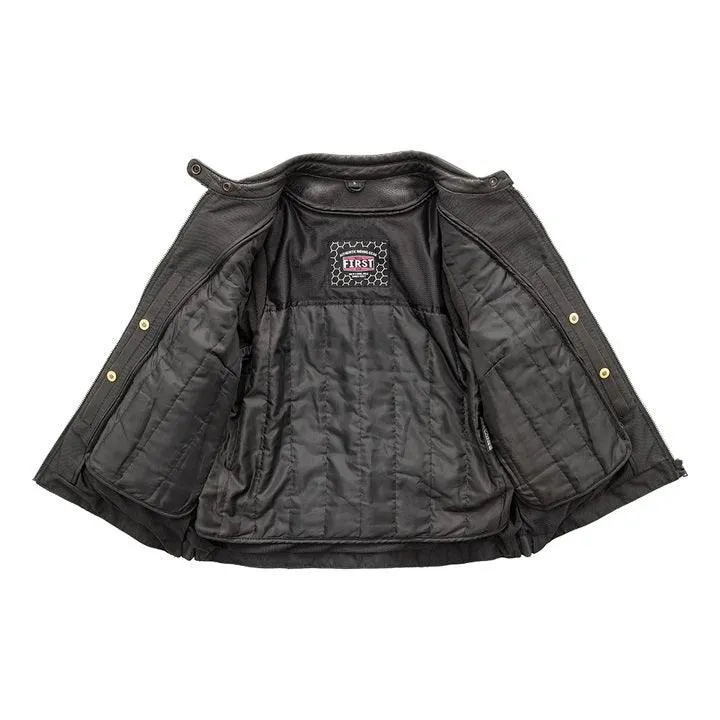 Jewel - Women's Motorcycle Leather Jacket