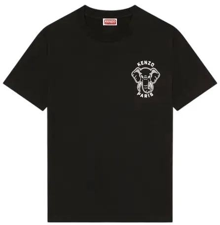 Kenzo Elephant Classic T-Shirt Black