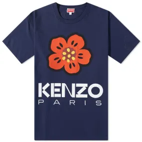 Kenzo Paris Large Boke Flower Oversized T-Shirt Midnight Blue