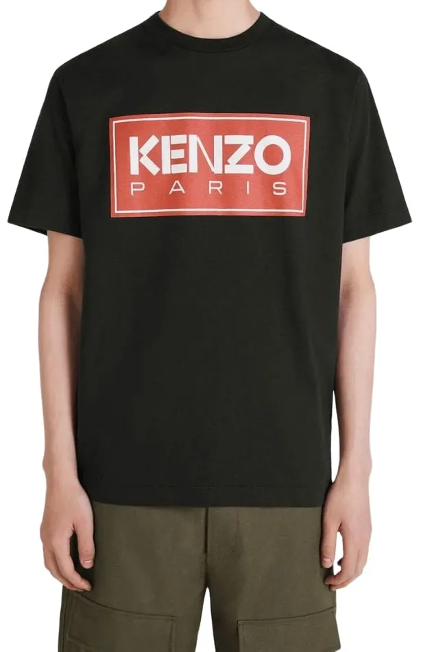 Kenzo Paris Logo Classic T-Shirt Black