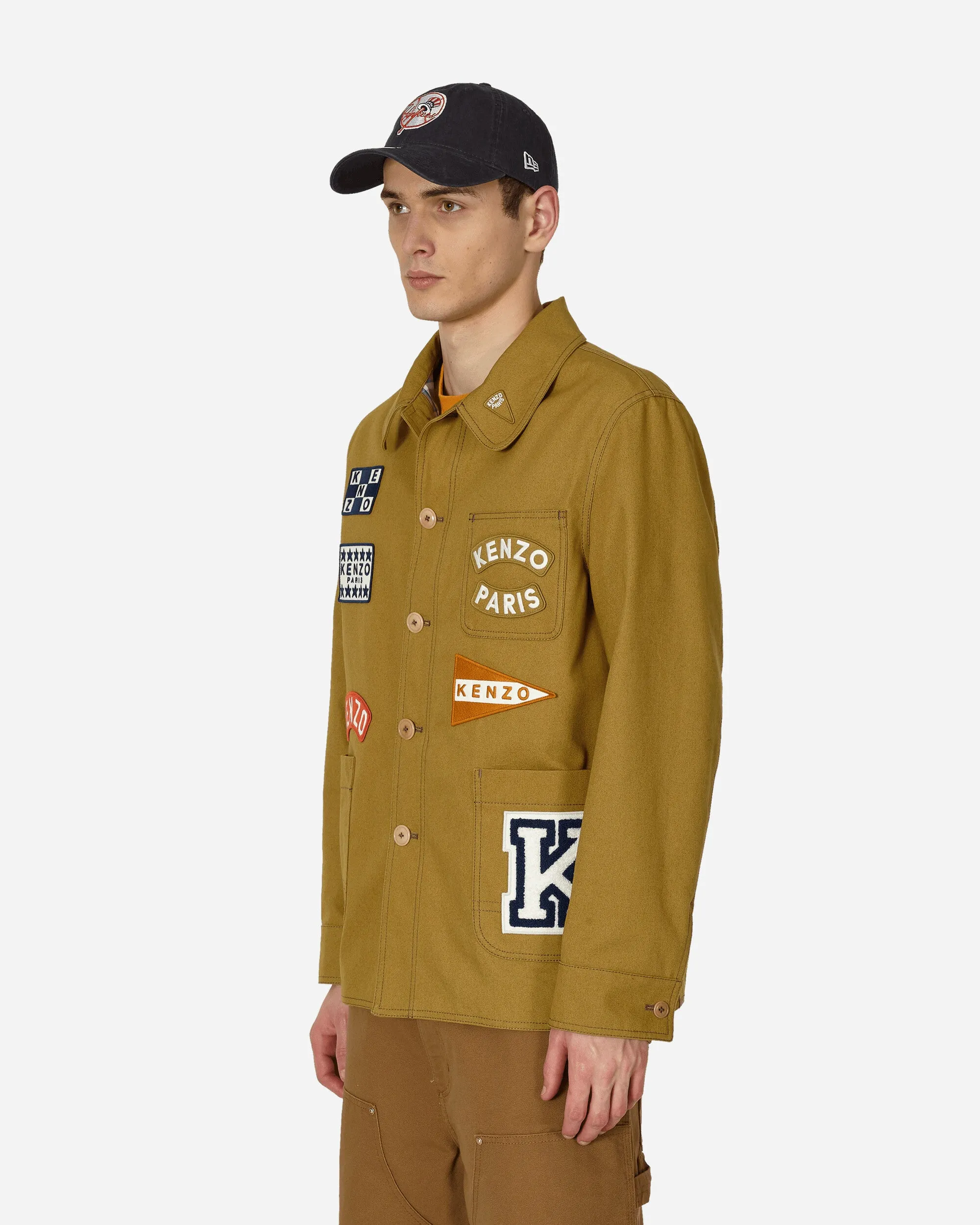 'KENZO Sailor' Workwear Jacket Beige