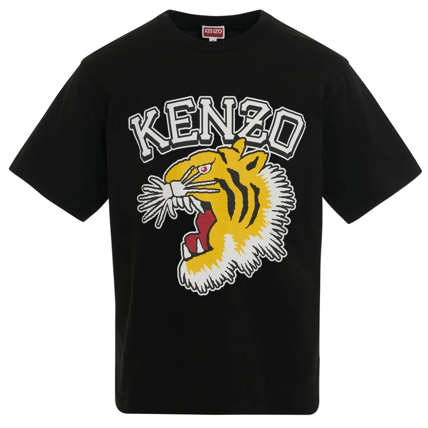 Kenzo Tiger Varsity Oversized T-Shirt Black