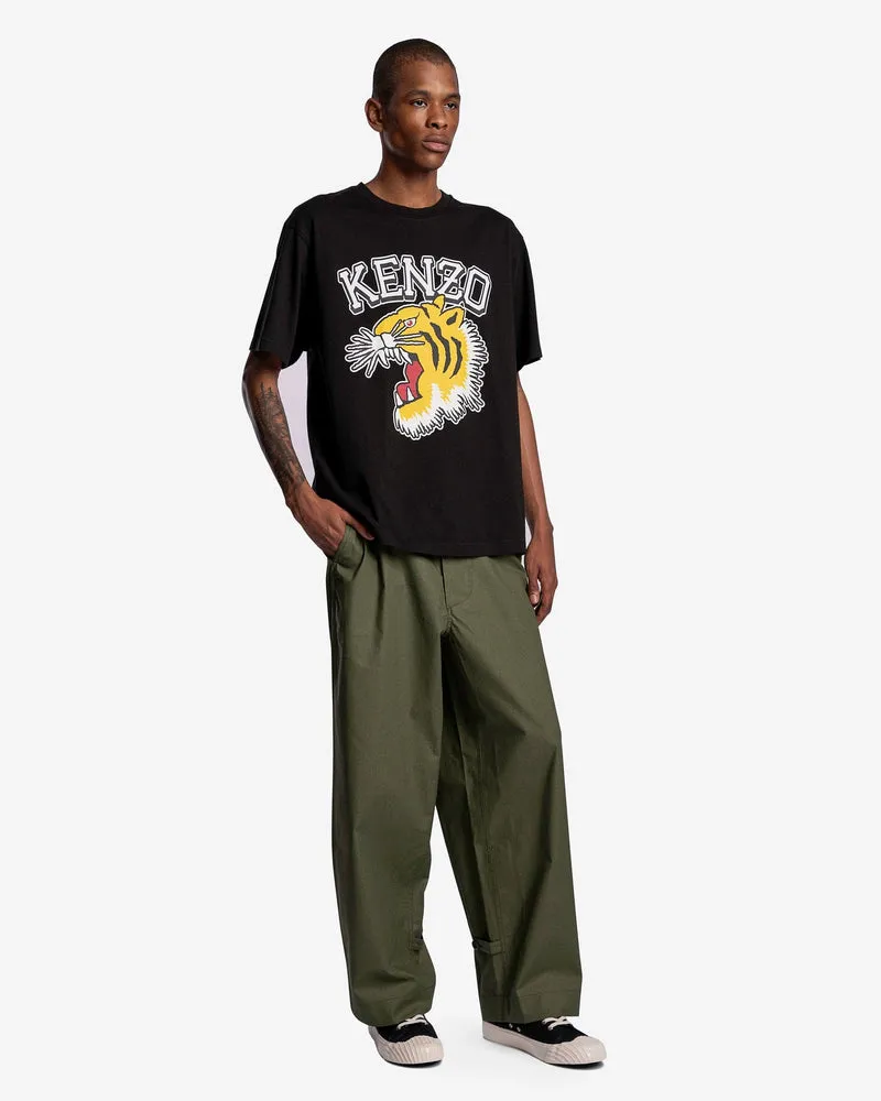 Kenzo Tiger Varsity Oversized T-Shirt Black