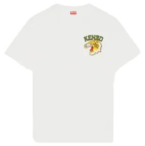 Kenzo Varsity Jungle Tiger T-Shirt White