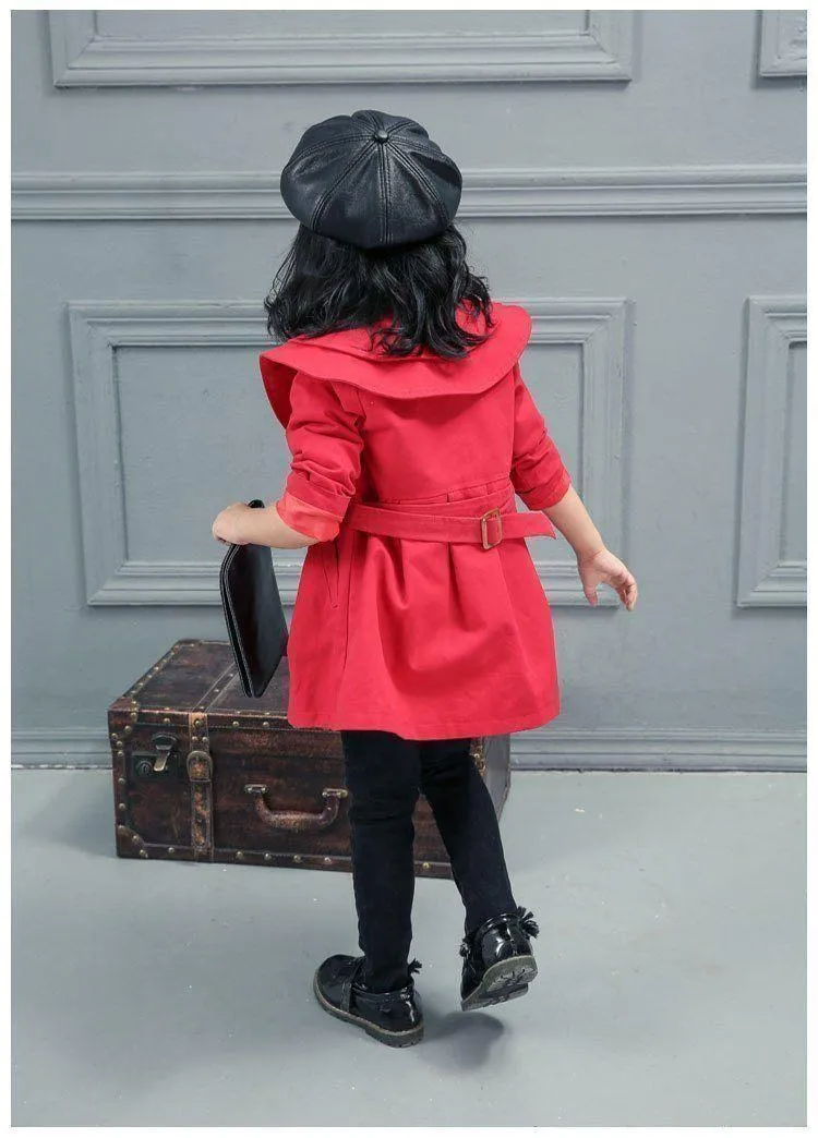 Kids Trench Coat Children Fashion Jacket