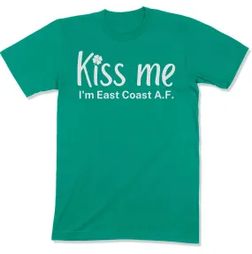 Kiss Me, I'm East Coast A.F. Unisex T-Shirt