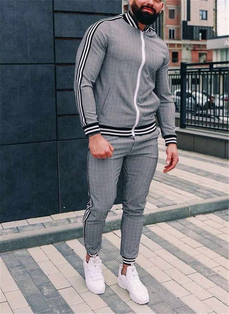 2022 2 Pieces Sets Men  Jackets Pants Tracksuit  Clothes