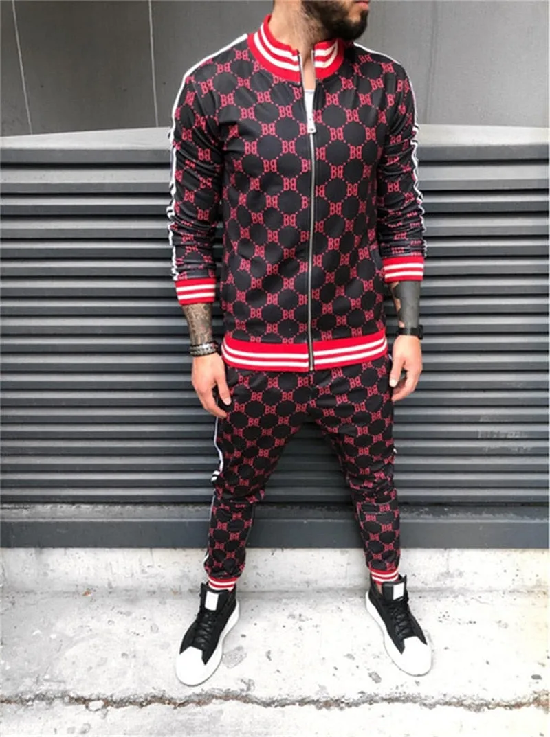 2022 2 Pieces Sets Men  Jackets Pants Tracksuit  Clothes