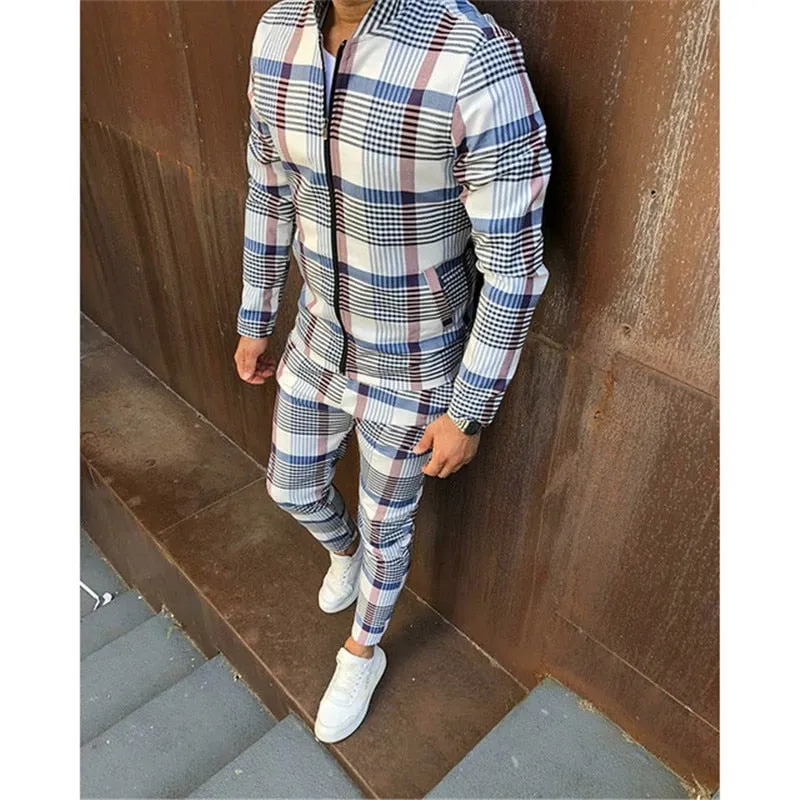 2022 2 Pieces Sets Men  Jackets Pants Tracksuit  Clothes