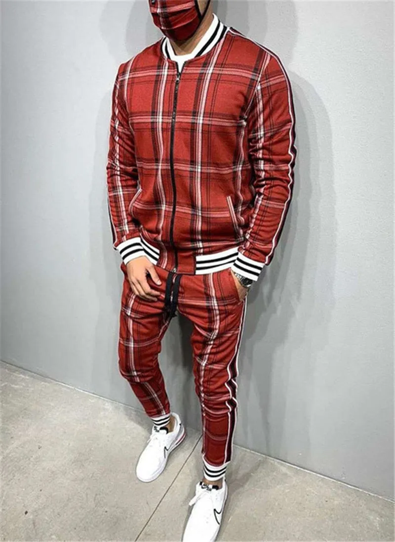 2022 2 Pieces Sets Men  Jackets Pants Tracksuit  Clothes