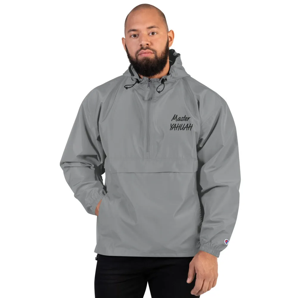 Master Yahuah 01 Designer Embroidered Unisex Champion Packable Jacket (3 Colors)