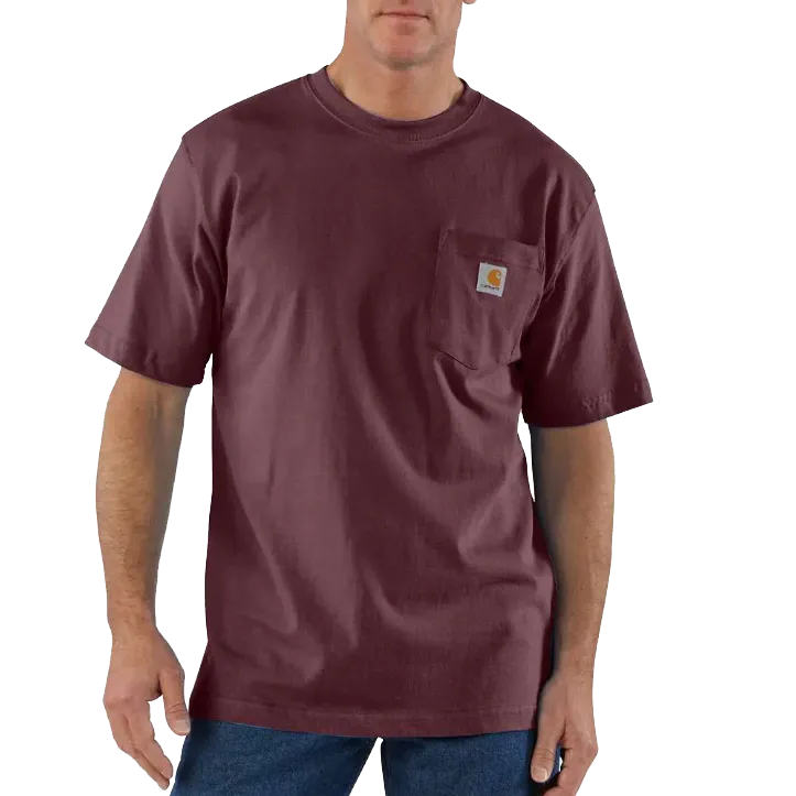 Men's Short-Sleeve Workwear Pocket T-Shirt