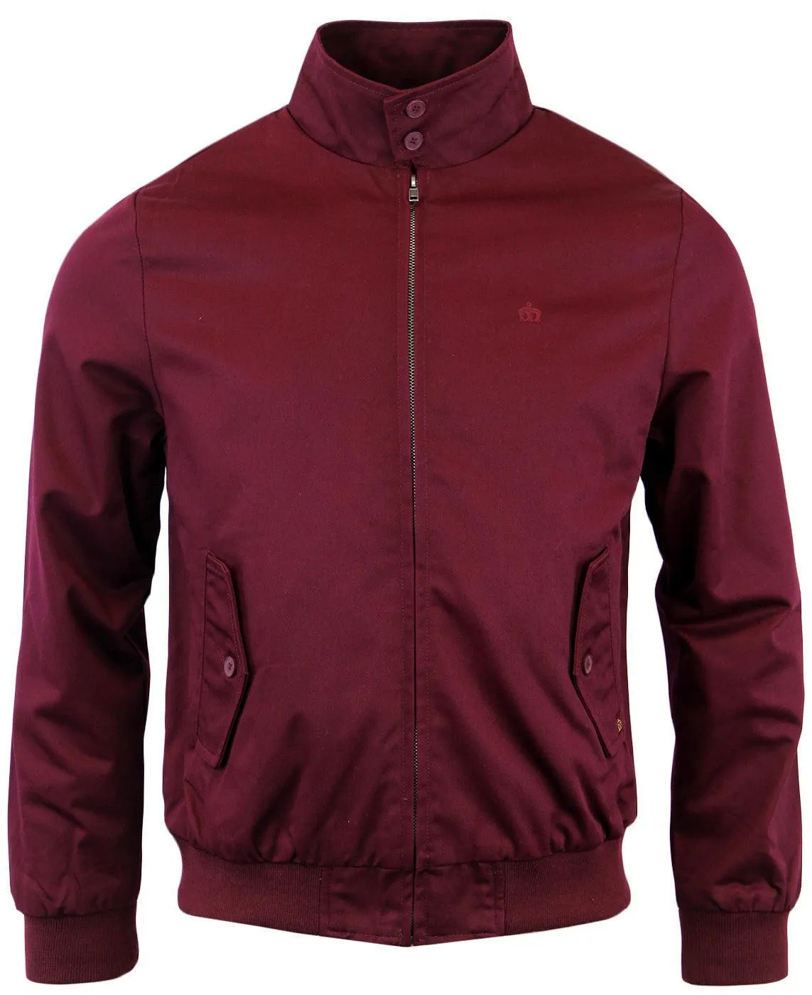 Merc London Harrington Jacket Wine