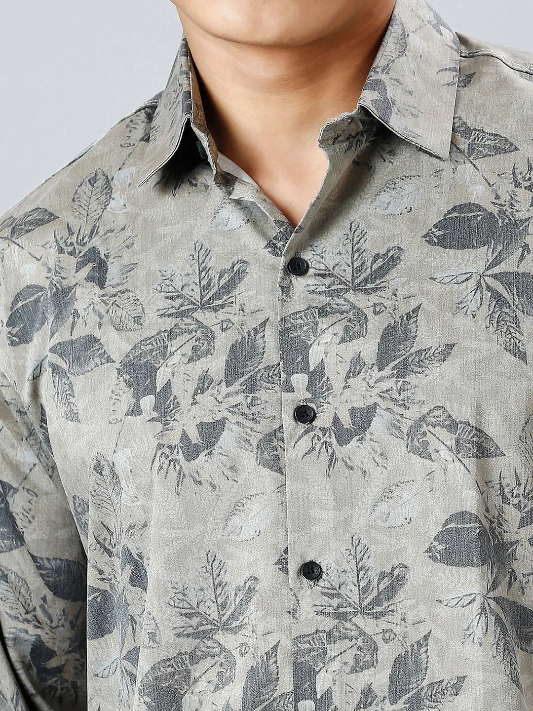 Munich Floral Printed Men's Shirt