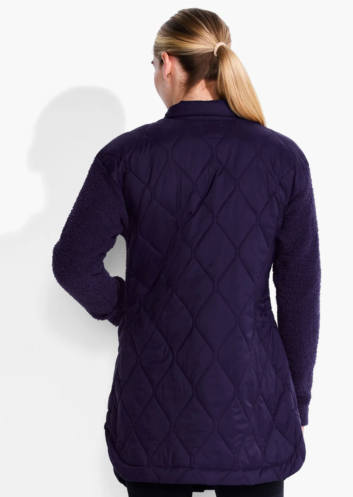 Nic   Zoe jacket, Quilted Mixed Media