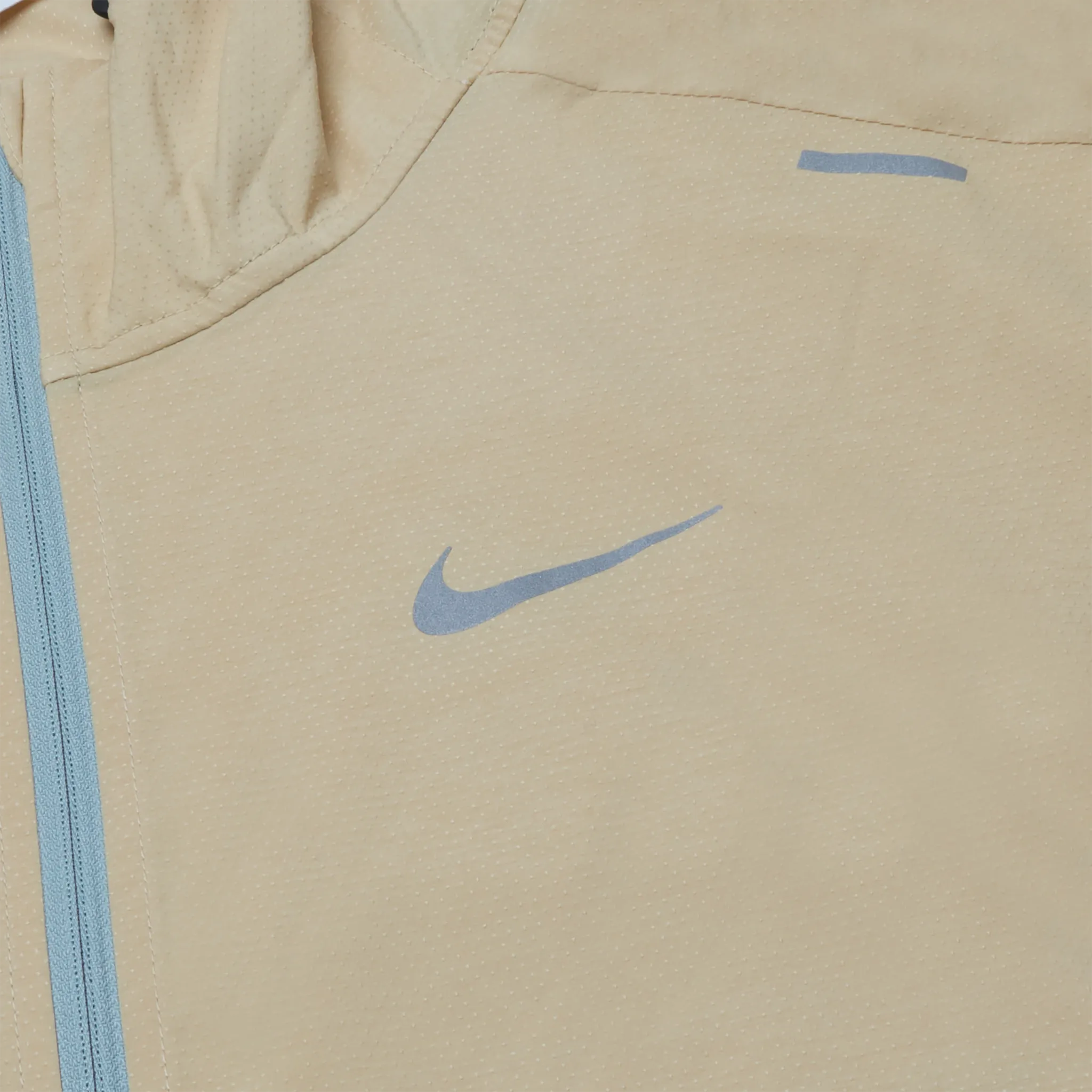 Nike Repel Packable Beige Blue Windrunner Jacket