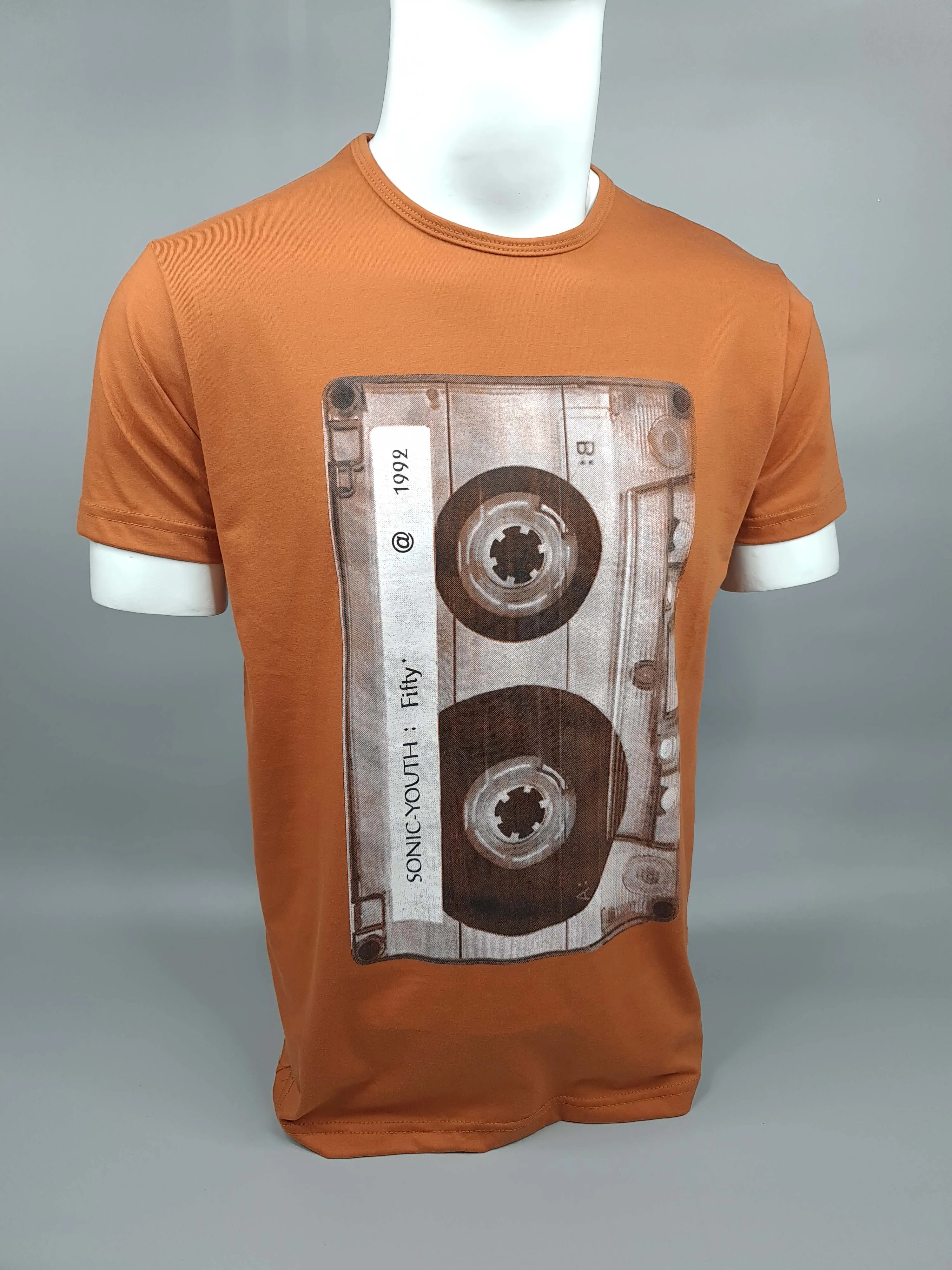 Orange Cassette Tee