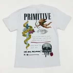 PRIMITIVE x Guns N' Roses Don't Cry Graphic T-Shirt - White