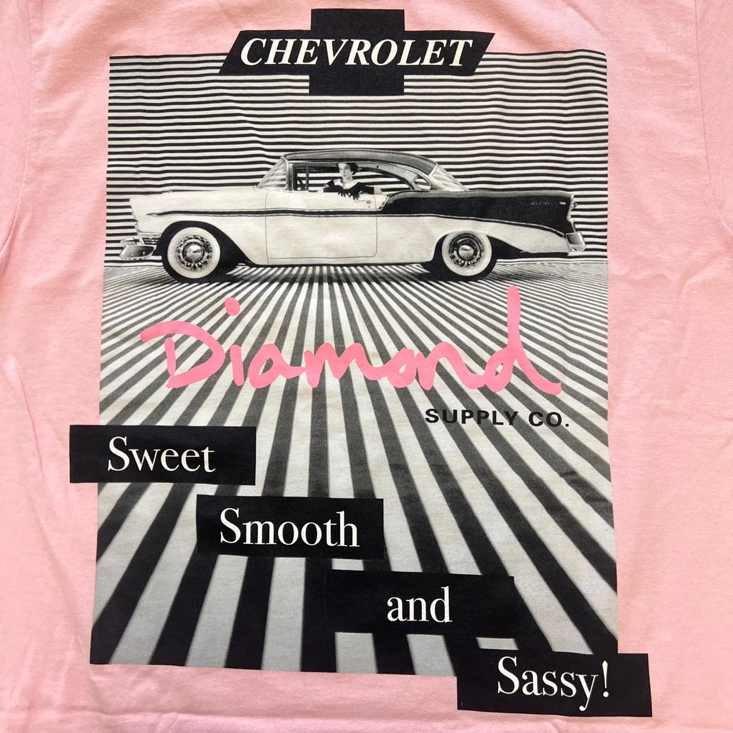 DIAMOND SUPPLY CO. x Chevy Sassy Mens Graphic Tee