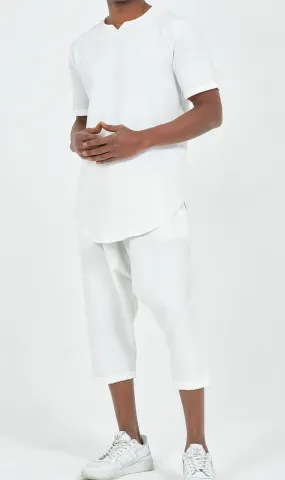 QL Relaxed Fit Nautik Set in White