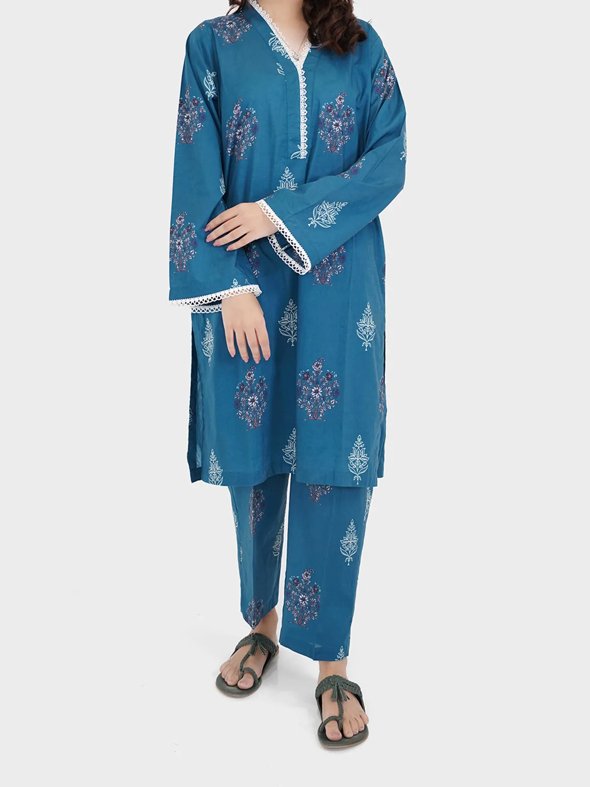 "KOTONE" Printed Suit